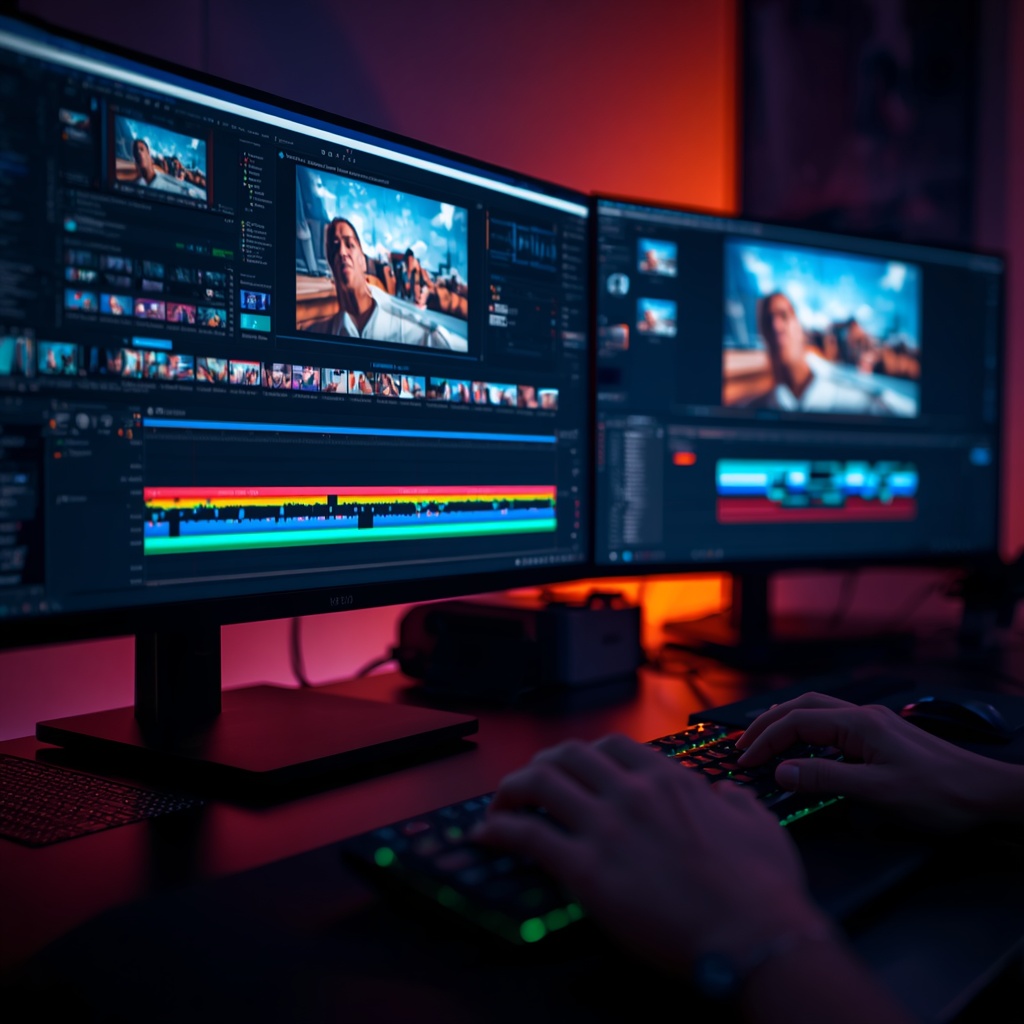 Editor de vídeo profissional
